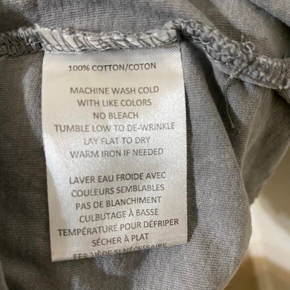 Robert Barakett Marine Grey Kentville Short Sleeve Crewneck T-Shirt Size XL - Picture 4 of 6